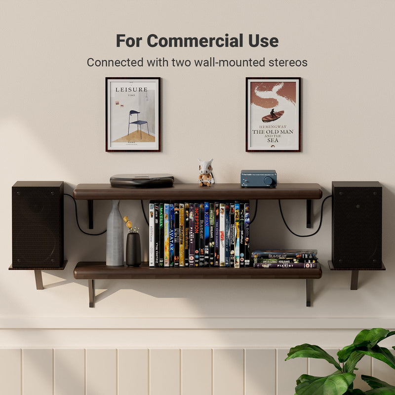 Fosi Audio V1.0G 2 Channel Class D Mini Stereo Amplifier for Home Speakers TPA3116 50W x 2 with Power Supply