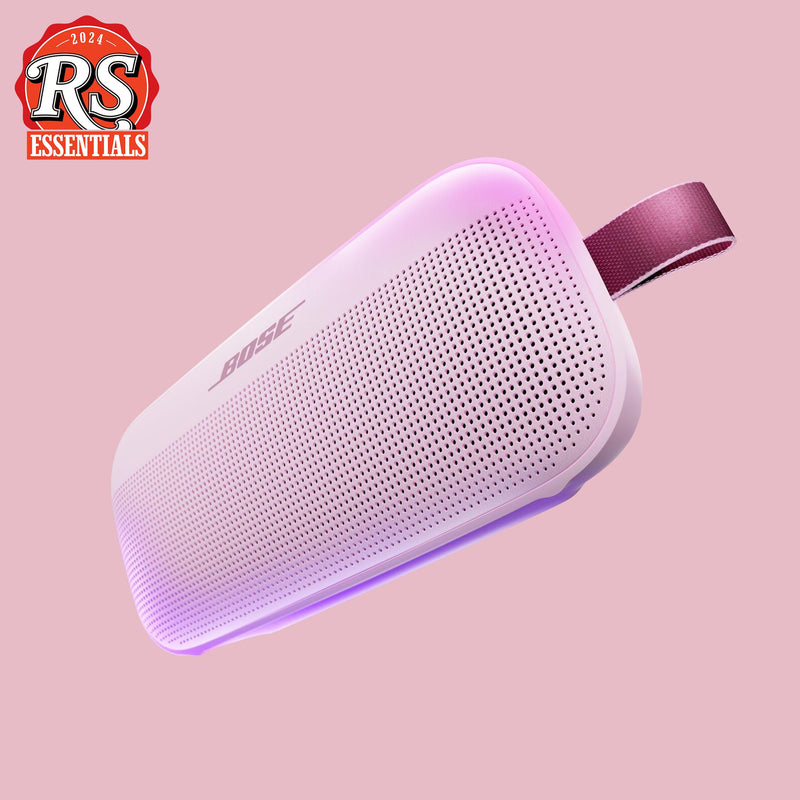 Bose SoundLink Flex Bluetooth Speaker (2nd Gen) - Portable Outdoor Speaker with Hi-Fi Audio, Waterproof and Dustproof, USB-C, Up to 12 Hours Battery Life, Petal Pink - Limited Edition Color